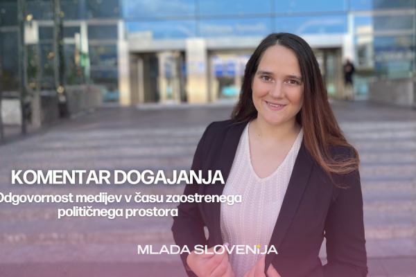 Odgovornost medijev v času zaostrenega političnega prostora