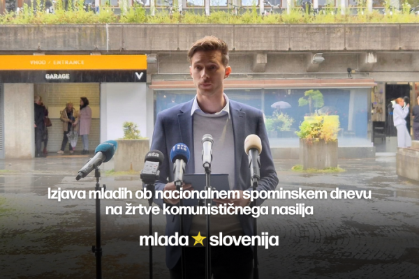Izjava mladih ob nacionalnem spominskem dnevu na žrtve komunističnega nasilja